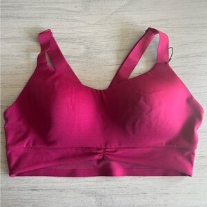 VICTORIA'S SECRET Love Cloud Sport Bra~Size M~ Cranberry~NWT